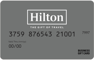 Hilton Business Gift Card-1