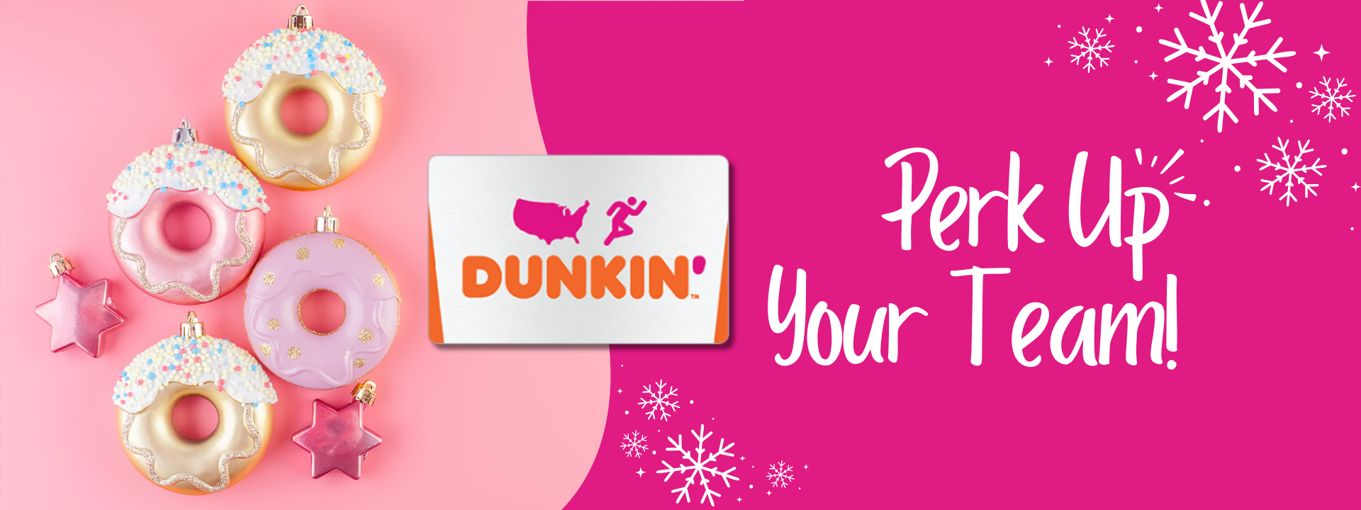 Dunkin GC Holiday Banner