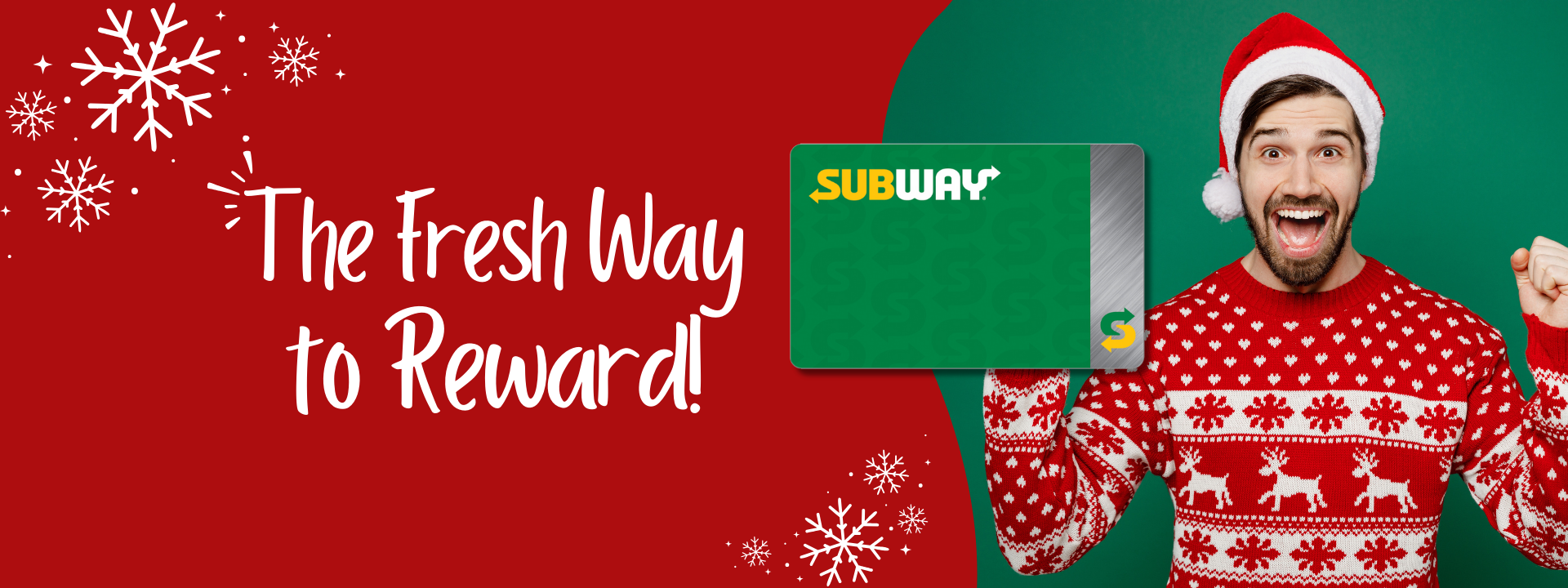 Subway GC Holiday Banner